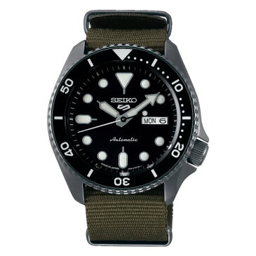 (時計ケース丸型・クロスセット)(国内正規品)(セイコー)SEIKO 腕時計 SBSA023 (5スポーツ)SEIKO 5 SPORTS メカニカル Sports 流通限定モデル(ナイロンバンド 自動巻き(手巻付) アナログ)(みつはぴ)
