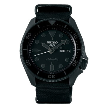 (時計ケース丸型・クロスセット)(国内正規品)(セイコー)SEIKO 腕時計 SBSA025 (5スポーツ)SEIKO 5 SPORTS メカニカル Street 流通限定モデル(ナイロンバンド 自動巻き(手巻付) アナログ)(みつはぴ)