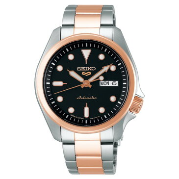 (時計ケース丸型・クロスセット)(セイコー)SEIKO 腕時計 SBSA048 (5スポーツ)SEIKO 5 SPORTS メンズ メカニカル Sports ソリッドボーイ 流通限定モデル ステンレスバンド 自動巻き(手巻付) アナログ(国内正規品)(みつはぴ)