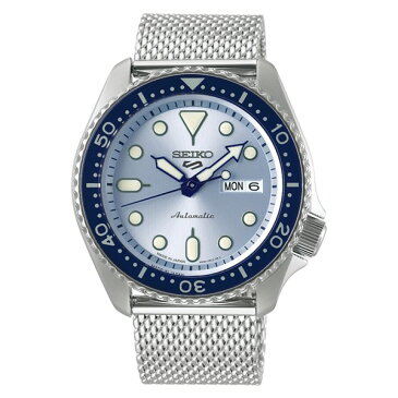 (時計ケース丸型・クロスセット)セイコー SEIKO 腕時計 SBSA069 5スポーツ SEIKO 5 SPORTS メンズ Conceptual Boy Suits Style 自動巻き(手巻付) ステンレスバンド アナログ(国内正規品)(みつはぴ)