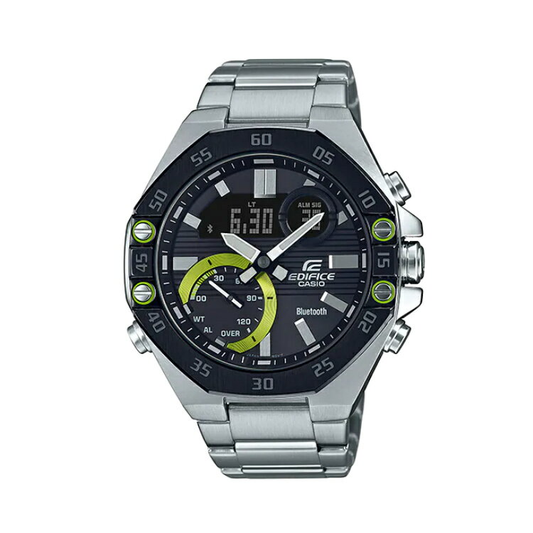 カシオ CASIO 腕時計 ECB-10YDB-1AJF エディフィス EDIFICE メンズ Bluetooth搭載 ステンレスバンド アナデジ（国内正規品）（みつはぴ）