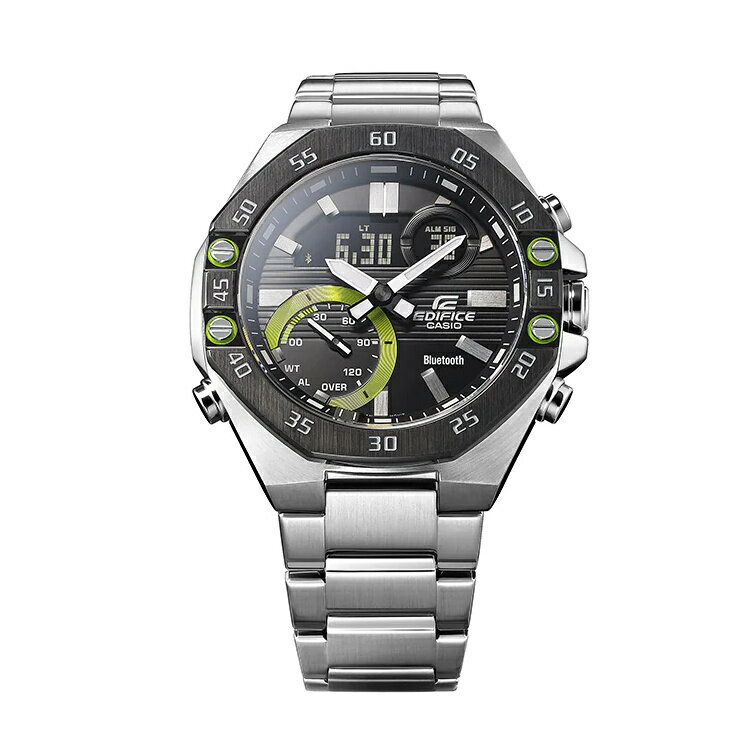 カシオ CASIO 腕時計 ECB-10YDB-1AJF エディフィス EDIFICE メンズ Bluetooth搭載 ステンレスバンド アナデジ（国内正規品）（みつはぴ）