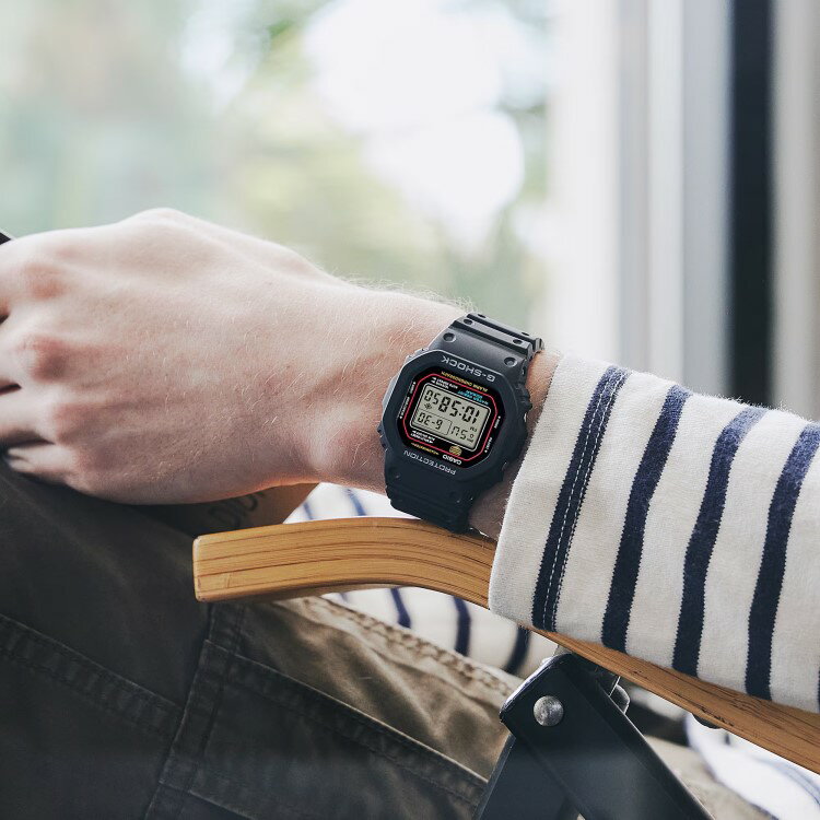 【選べる特典付！】カシオ Gショック CASIO G-SHOCK 腕時計 DW-5600RL-1JF メンズ 初代G-SHOCKカラー クオーツ 樹脂バンド デジタル メーカー保証1年 国内正規品（.QL）