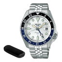 (時計ケース付)セイコー 5スポーツ SEIKO 5 SPORTS 腕時計 SBSC017 メンズ SKX GMT 自動巻き(手巻付) ステンレスバンド アナログ メーカー保証3年 国内正規品(.QL)(2)