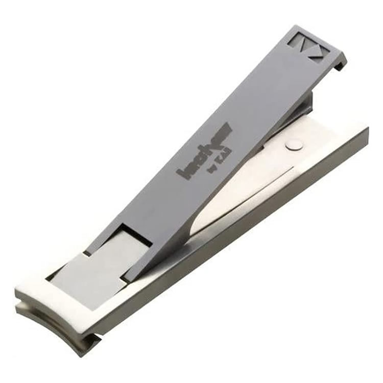 貝印 日本製爪切り ツメキリ Kershaw リーフタイプ PQ1002 革ケース付 カーショー つめきり （KAI・かいじるし・美容グッズ）PQ1002（.QL）