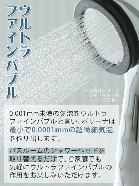 浴びる全身美顔器【専用カートリッジ付セット】 シャワーヘッド ボリーナプリート TK-7030 & 専用浄水カートリッジ(2本入り) 田中金属製作所 ウルトラファインバブル バスグッズ 美容 節水 美肌 スキンケア 保湿 保温 マイクロナノバブル 全身美肌 (塩素除去)