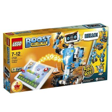 【レゴ(R)認定販売店】レゴ (LEGO) ブースト レゴブースト クリエイティブ・ボックス 17101 || おもちゃ 玩具 ブロック 男の子 女の子 おうち時間 ロボット プログラミング コーディング STEM 学習 小学生 教育 プレゼント ギフト 誕生日 クリスマス