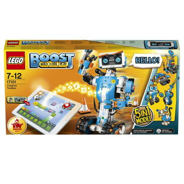 【レゴ(R)認定販売店】レゴ (LEGO) ブースト レゴブースト クリエイティブ・ボックス 17101 || おもちゃ 玩具 ブロック 男の子 女の子 おうち時間 ロボット プログラミング コーディング STEM 学習 小学生 教育 プレゼント ギフト 誕生日 クリスマス