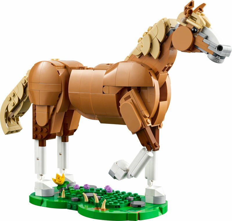 【レゴ 認定販売店】 レゴ クリエイター うつくしい馬 31166 おもちゃ 玩具 誕生日 プレゼント ブロック LEGO 女の子 男の子 子供 9歳 10歳 11歳 小学生 インテリア オシャレ フィギュア グッズ 母 父 - Image 3