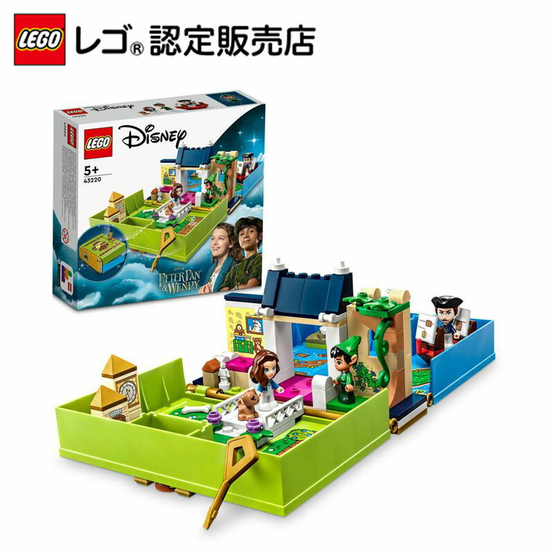 【レゴ(R)認定販売店】レゴ ディズニー ピーター・パンとウェンディのぼうけんストーリーブック 43220 || 【ポイント3倍 : お買い物マラソン期間】 【クリエイティブな遊びを始めよう】【いつでもどこでも遊べる】のサムネイル