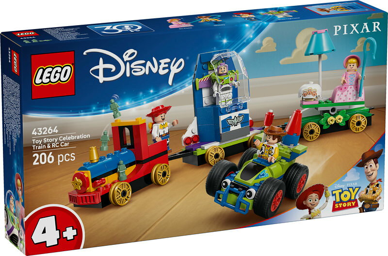 【レゴ 認定販売店】 レゴ ディズニー＆ピクサー トイ・ストーリー セレブレーション：トレイン＆ラジコンカー 43264 おもちゃ 玩具 誕生日 プレゼント ブロック LEGO 知育 男の子 女の子 子供 4歳 5歳 6歳 - Image 3