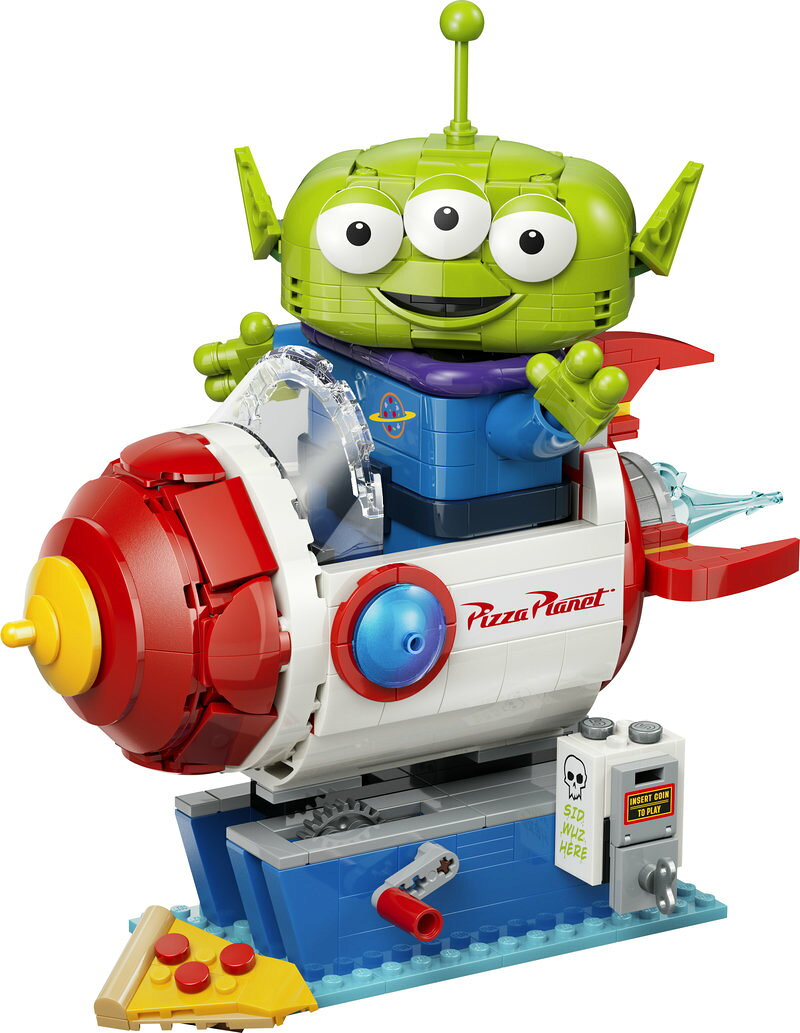 【流通 限定商品】 レゴ ディズニー＆ピクサー エイリアンとピザ・プラネットのロケット 43307 LEGO れご おもちゃ 玩具 誕生日 プレゼント ブロック 母の日　父の日女の子 男の子 子供 9歳 10歳 11歳 小学生 ディズニー グッズ 宇宙 ディズニー 映画 ピクサー - Image 3