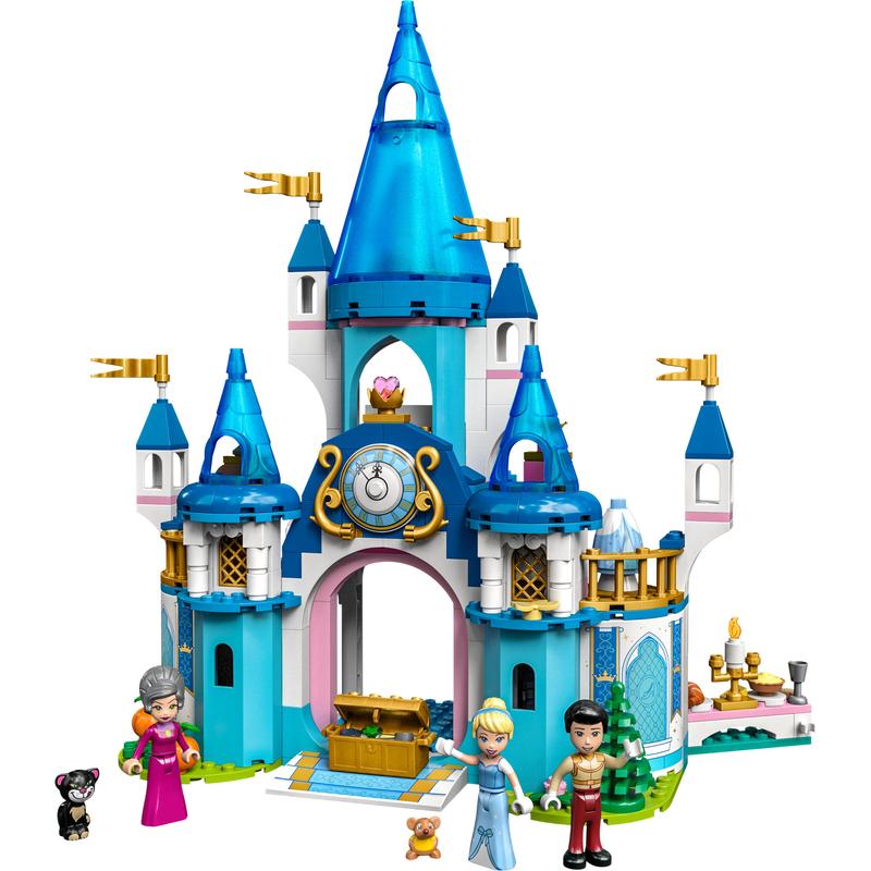 【レゴ 認定販売店】レゴ ディズニープリンセス シンデレラとプリンス・チャーミングのステキなお城 43206 || LEGO おもちゃ 玩具 ブロック 男の子 女の子 ごっこ遊び おままごと お姫様 人形 小学生 かわいい Disney 映画 プレゼント ギフト 誕生日