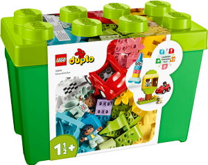 【レゴ(R)認定販売店】 レゴ デュプロ デュプロのコンテナ スーパーデラックス 10914 || LEGO おもちゃ 玩具 ブロック 男の子 女の子 知育 幼児 1歳 2歳 3歳 子育て ごっこ遊び 大きい プレゼント ギフト 誕生日