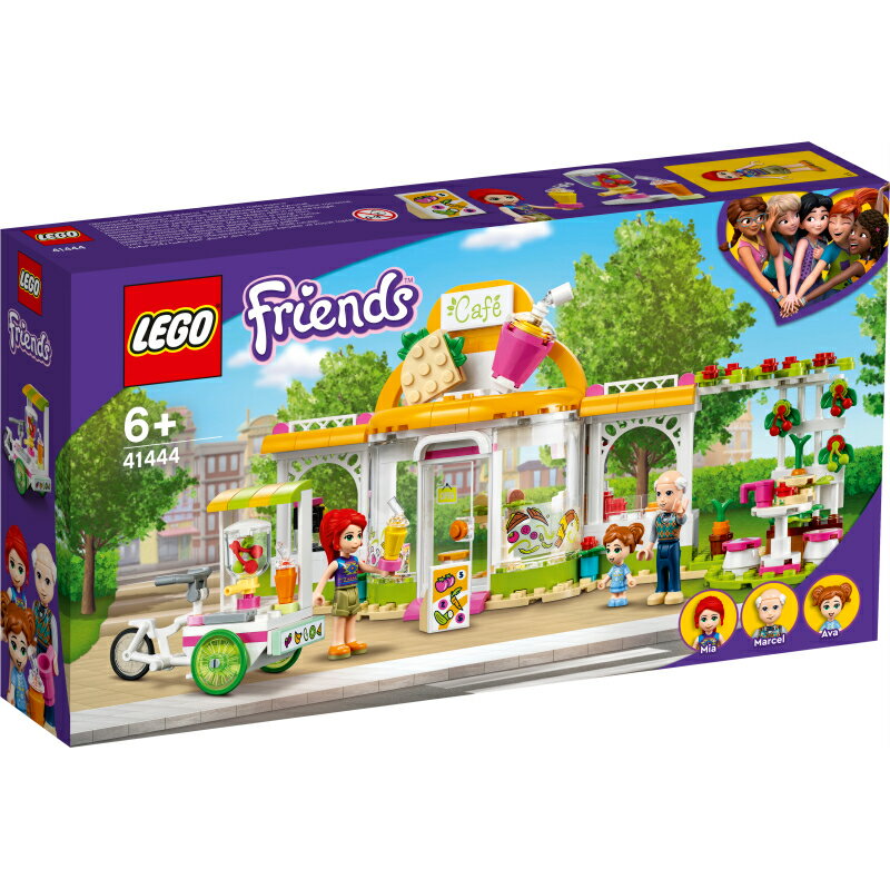 【レゴ(R)認定販売店】 レゴ フレンズ ハートレイクシティのオーガニックカフェ 41444 || LEGO おもちゃ 玩具 ブロック 男の子 女の子 ごっこ遊び 人形 小学生 かわいい プレゼント ギフト 誕生日