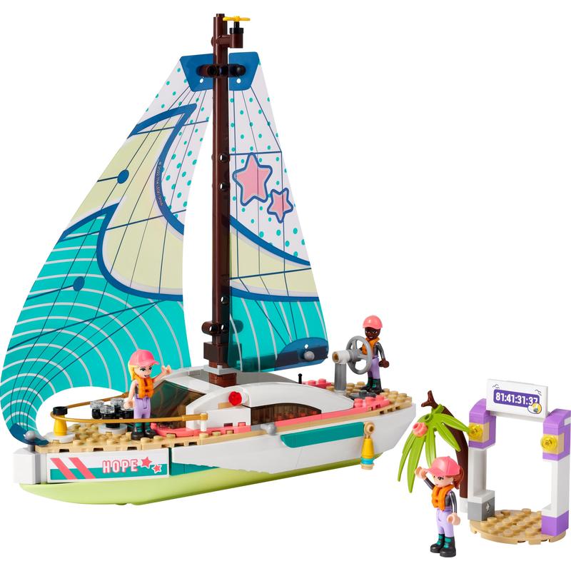 【レゴ 認定販売店】レゴ フレンズ ステファニーのヨットの冒険 41716 || LEGO おもちゃ 玩具 ブロック 男の子 女の子 ごっこ遊び 人形 小学生 かわいい プレゼント ギフト 誕生日