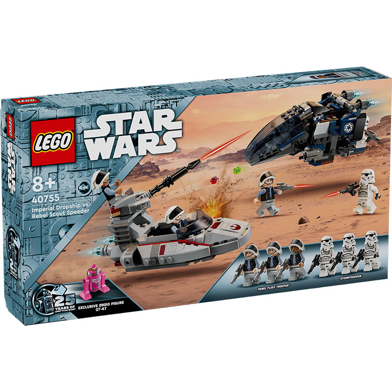 【レゴ 認定販売店】レゴ スター・ウォーズ インペリアル・ドロップシップと反乱軍スカウト・スピーダーの戦い 40755【流通限定商品】【STAR WARS 好きへの プレゼント】【女の子も男の子も大人も楽しめるおもちゃ】【コレクターに喜ばれるギフト】 - Image 3