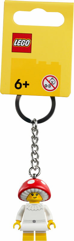 【流通 限定商品】 レゴ キーリング　マッシュルームガール アートな実用アイテム 854306 - Image 2