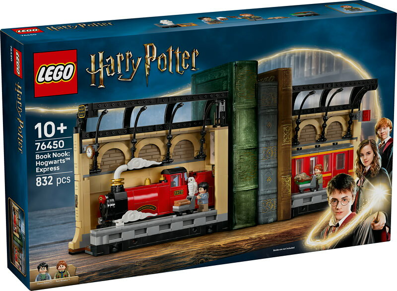 【レゴ 認定販売店】 レゴ ハリー・ポッター ブックスタンド：ホグワーツ特急 76450 LEGO れご おもちゃ 玩具 誕生日 プレゼント ブロック 男の子 女の子 子供 10歳 11歳 12歳 小学生 ハリーポッター グッズ 電車 乗り物 母 父 ハリポタ - Image 3