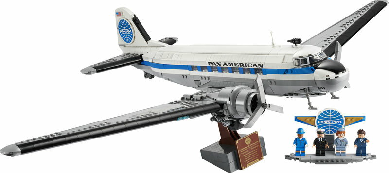 レゴ アイコン Douglas DC-3 PAN AM 旅客機 11378（3枚目）