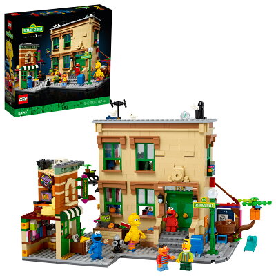 レゴ® LEGO®アイデア セサミストリート 123番地 21324