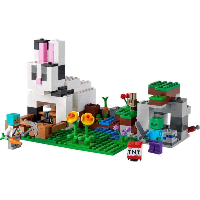 【レゴ(R)認定販売店】 レゴ マインクラフト ウサギ牧場 21181 || LEGO おもちゃ 玩具 ブロック 男の子 女の子 ゲーム フィギュア マイクラ プレゼント ギフト 誕生日 グッズ