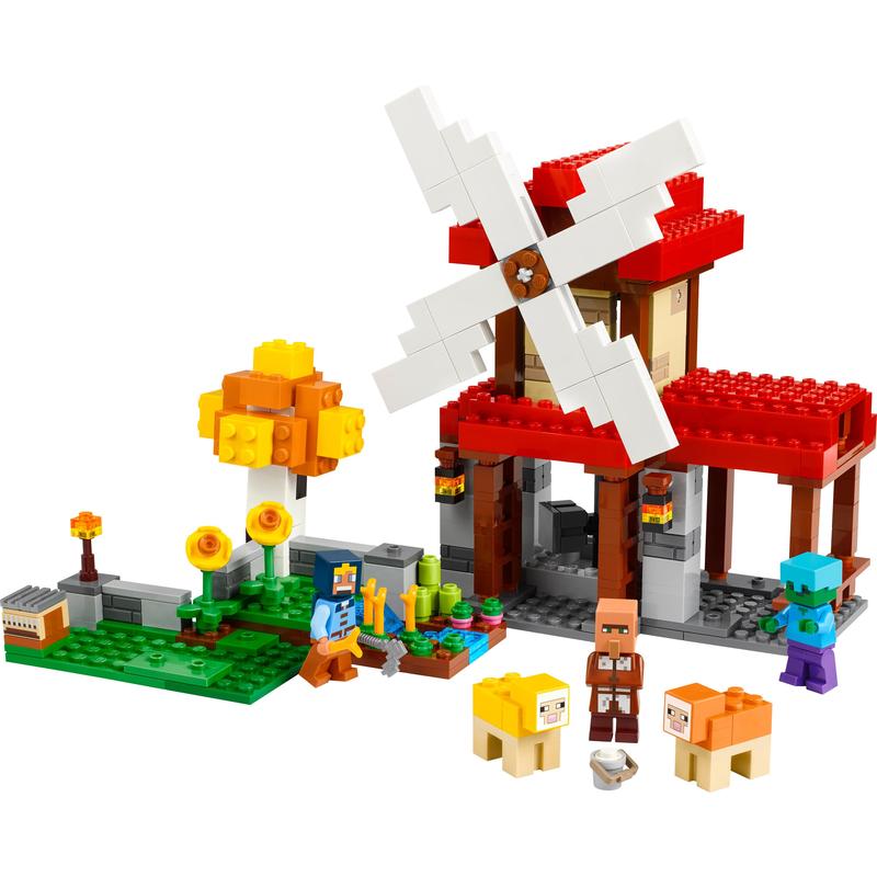 【流通 限定商品】 レゴ マインクラフト 風車のある農場 21262 【男の子も女の子も楽しめるおもちゃ】【ゲームが大好きなお子さまへ】【誕生日プレゼントやご褒美に】【8歳 9歳 10歳 へのプレゼントにおすすめ】 - Image 3