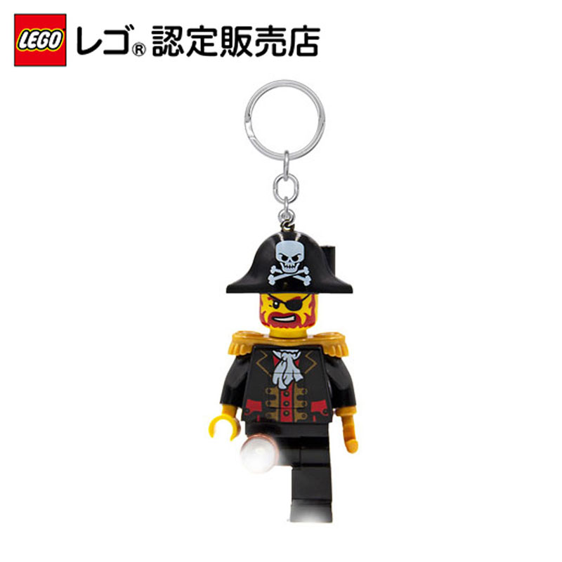 【レゴ 認定販売店】レゴ キャプテンブリックベアード キーライト【LEDライト付き レゴ キーリング 】【リュックやカギに】【レゴ ミニフィグ型 キーライト】【ライセンスグッズ】のサムネイル