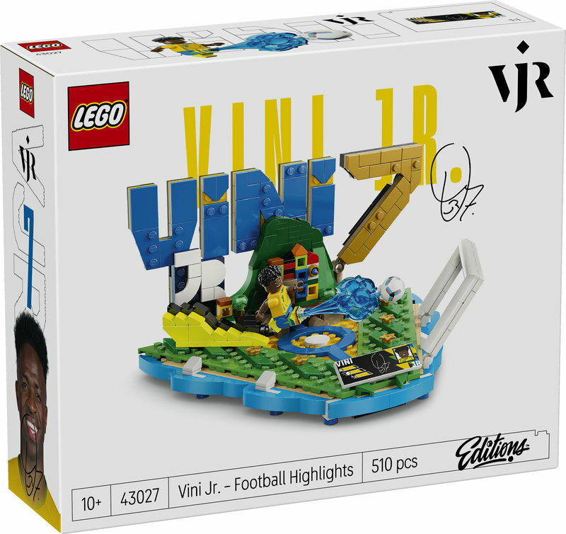 【レゴ 認定販売店】 レゴ エディション ヴィニシウス・ジュニオール：ゴールの瞬間 43027 LEGO れご おもちゃ 玩具 誕生日 プレゼント ブロック 父の日男の子 女の子 子供 10歳 11歳 12歳 小学生 サッカー フットボール スポーツ - Image 3