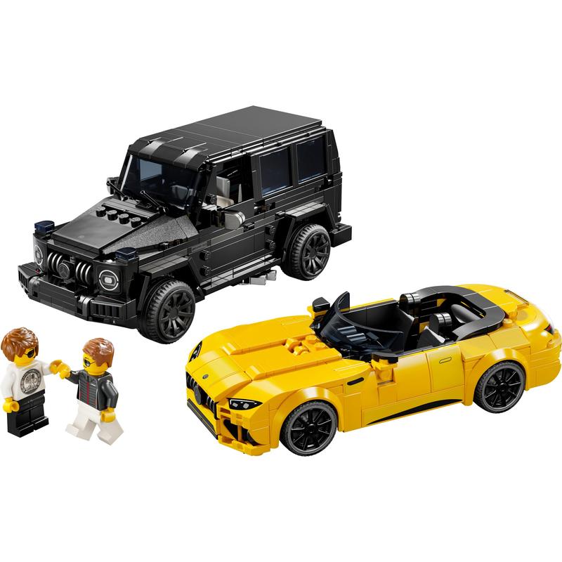 【レゴ 認定販売店】 レゴ スピードチャンピオン Mercedes-AMG G 63 と Mercedes-AMG SL 63 76924 おもちゃ 玩具 誕生日 プレゼント ブロック LEGO 男の子 女の子 子供 10歳 11歳 12歳 小学生 乗り物 車 ミニカー - Image 3