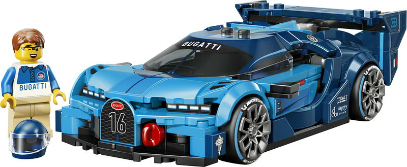 【レゴ 認定販売店】 レゴ スピードチャンピオン Bugatti Vision GT ハイパースポーツカー 77253【2026.1.1 発売製品】【男の子 も 女の子 も 大人 楽しめる おもちゃ】【車 好き 贈り物に】【9歳 10歳 11歳 へおすすめ！】 - Image 2