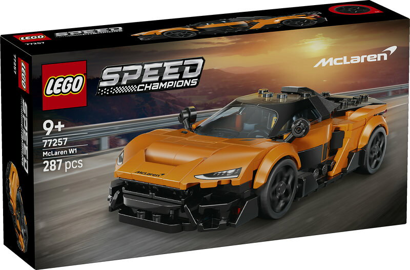 【レゴ 認定販売店】 レゴ スピードチャンピオン McLaren W1 77257 【のりものステッカー対象】 おもちゃ 玩具 誕生日 プレゼント ブロック LEGO 男の子 女の子 子供 9歳 10歳 11歳 小学生 乗り物 車 ミニカー インテリア オシャレ - Image 3