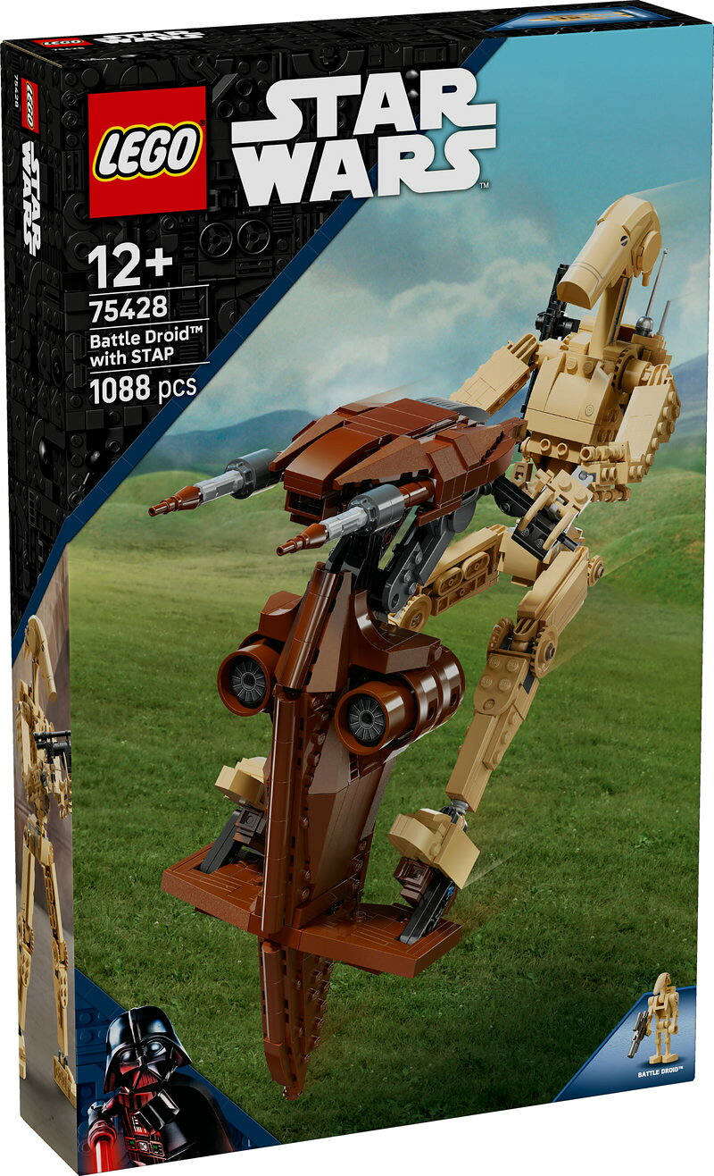 【流通 限定商品】 レゴ スター・ウォーズ STAPに乗るバトル・ドロイド 75428 おもちゃ 玩具 誕生日 プレゼント ブロック LEGO 男の子 女の子 子供 12歳 13歳 14歳 小学生 対戦 ロボット ゲーム フィギュア グッズ - Image 3