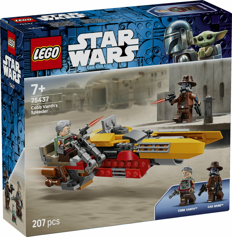【レゴ 認定販売店】 レゴ スター・ウォーズ コブ・ヴァンスのスピーダー 75437 おもちゃ 玩具 誕生日 プレゼント ブロック LEGO 男の子 女の子 子供 7歳 8歳 9歳 小学生 宇宙 対戦 ロボット