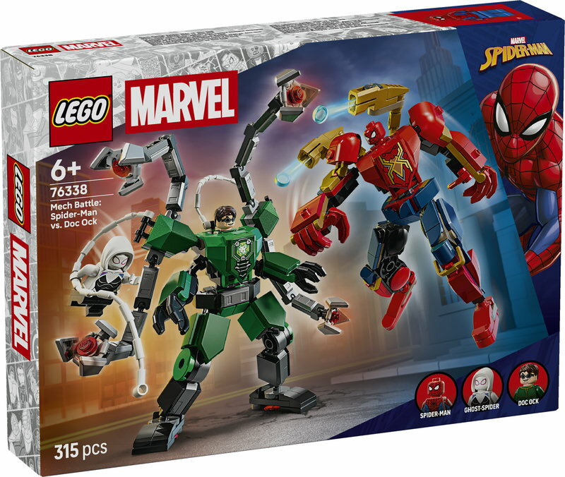 【レゴ 認定販売店】 レゴ スーパー・ヒーローズ スパイダーマンとドック・オックのメカスーツ対決 76338【2026.1.1 発売製品】【MCU アメコミ 好きな方へのプレゼントに】【マーベル スーパー・ヒーローズ】【6歳 7歳 8歳 へおすすめ！】 - Image 3