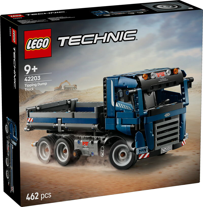 【レゴ 認定販売店】 レゴ テクニック ダンプカー 42203 おもちゃ 玩具 誕生日 プレゼント ブロック LEGO 男の子 女の子 子供 9歳 10歳 11歳 小学生 乗り物 車 ミニカー - Image 3
