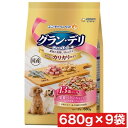 ユニ・チャーム グラン・デリ カリカリ仕立て 13歳以上用 栄養バランスセレクト 680g ×9袋セット まとめ買い 国産 小分けパック 犬 ごはん ドライフー...