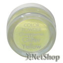 メール便送料無料 3Dカラーパウダー3.5g Glitter Yellow ネイル パウダー 3Dパウダー スカルプ