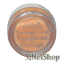 メール便送料無料 3Dカラーパウダー3.5g Transparent Orange ネイル パウダー 3Dパウダー スカルプ