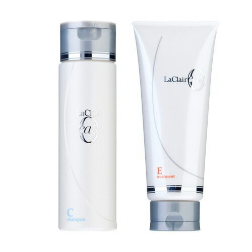 タマリス ラクレア オー シャンプー C クリアフレッシュ 200ml＆ラクレア オー トリートメント E エモリエントリペア 230g