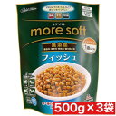 ペティオ アドメイト more soft フィッシュアダルト 500g ×3袋セット まとめ買い 国産 成犬 犬 ドックフード 健康維持サポート