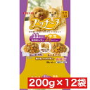 ペットライン いぬのしあわせ プッチーヌ 11歳からの高齢犬用(セミモイストタイプ) 200g ×12袋セット まとめ買い国産 犬 イヌ ごはん ドックフード ...