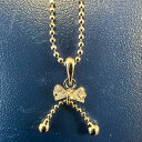 【お買い物マラソン★1000円ポッキリ 送料無料】CZダイヤ リボン ネックレス キュービックジルコニア レディース ジュエリー 可愛い 上品 大人フェミニン ギフト プレゼント アクセサリー プチプラ 高見え