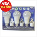 NEWGALE 防災 充電式 LED電球 E26 60W 810lm 3個パック PJG-9WE 一般電球60型相当 昼白色相当 広配光タイプ 蓄電型電球 3個...
