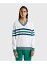 SALE65%OFF(M)󥿡ܡVͥå˥åȡ BENETTON (UNITED COLORS OF BENETTON.) ٥ͥȥ(ʥƥå 顼  ٥ͥȥ) ȥåץ ˥å ۥ磻ȡRBA_E̵ۡ[Rakuten Fashion]