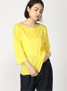 【SALE／83%OFF】(W)リネンボートネックTシャツ・カットソー BENETTON (UNITED COLORS OF BENETTON.) ベネトン(ユナイテッド カラーズ オブ ベネトン) トップス カットソー・Tシャツ イエロー グリーン ブラウン ブラック ブルー ホワイト【RBA_E】[Rakuten Fashion]