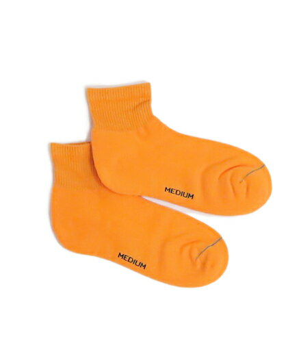 [ ロトト ] ファインアンクル ダークイエロー オーガニックコットン ポリエステル ソックス レディース ROT00034