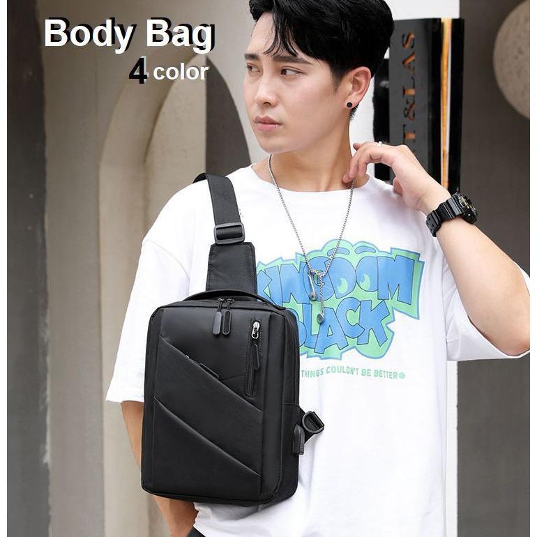 ボディバッグ ショルダーバッグ ビジネスバッグ 男女兼用 ファッション バッグ 通勤 通学 旅行 多機能 ..