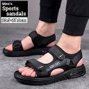 スポーツサンダル メンズ 男性用 スポサン ストラップサンダル アウトドアシューズ 靴 クツ くつ ビーチサンダル ロゴ おしゃれ かっこいい シンプ(4)