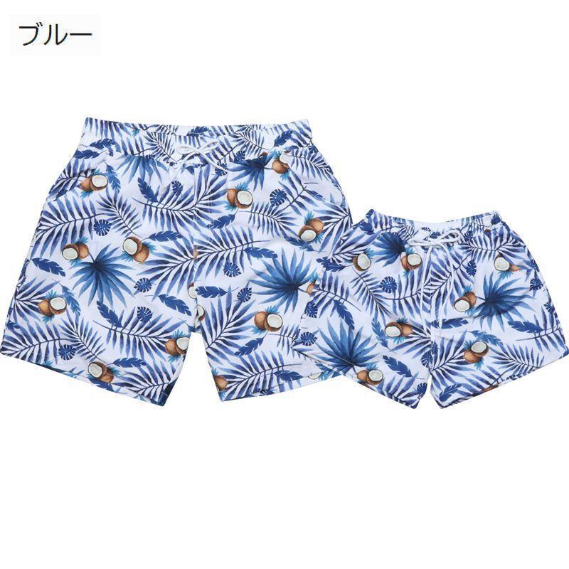 スイムウェア サーフパンツ 水着 メンズ 大人用 トランクス型 ハーフパンツ 大きいサイズ おそろい ペアルック おしゃれ かっこいい ゆったり 海水